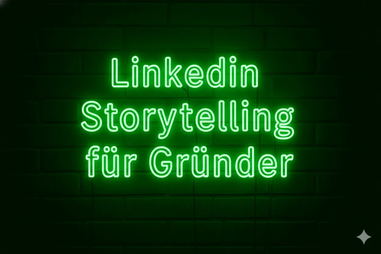 LinkedIn storytelling for founders & consultants: personal stories with authenticity
