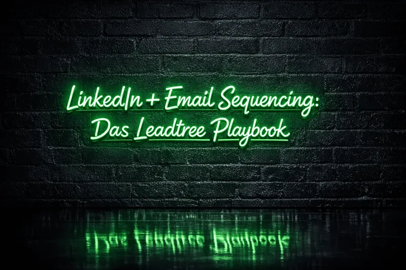 LinkedIn and Email Sequencing in B2B Sales: The Leadtree Playbook